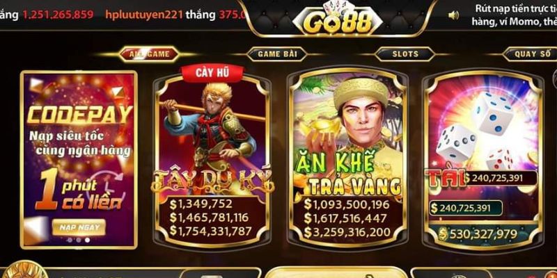 Go88: Nền Tảng Game Hàng Đầu Toàn Cầu